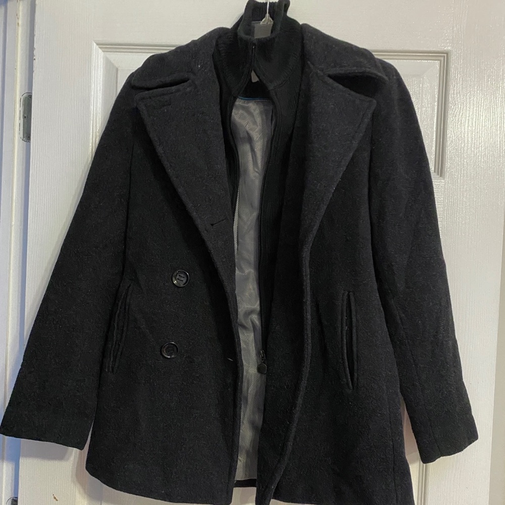 Calvin Klein Wool Blend Double Breasted Jacket size 2